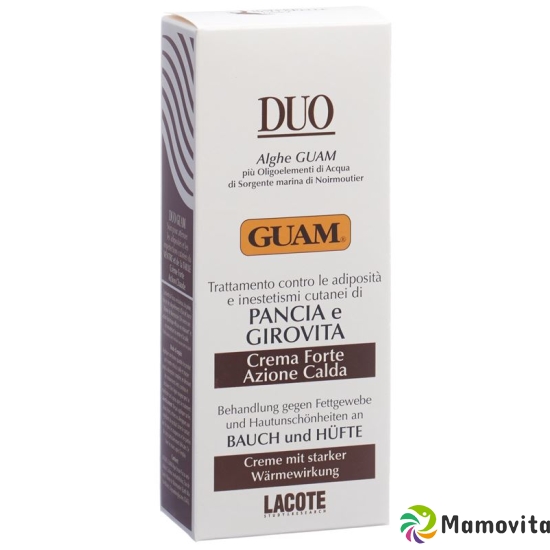 GUAM DUO cream abdominal + hip warming 150 ml buy online