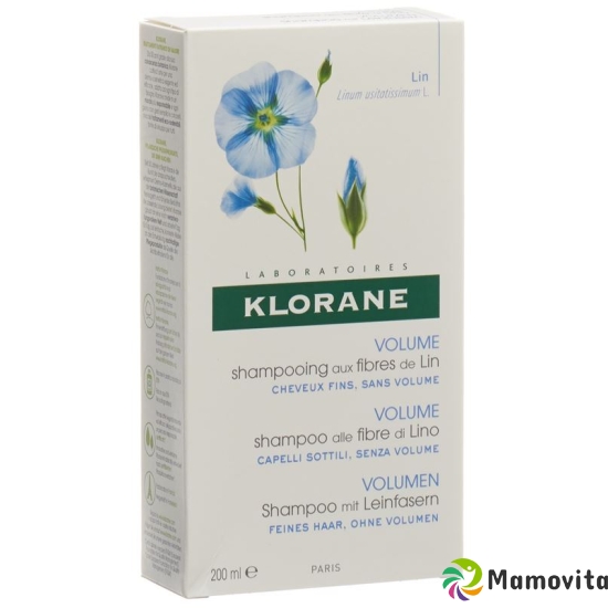 Klorane flax fiber shampoo 200 ml buy online