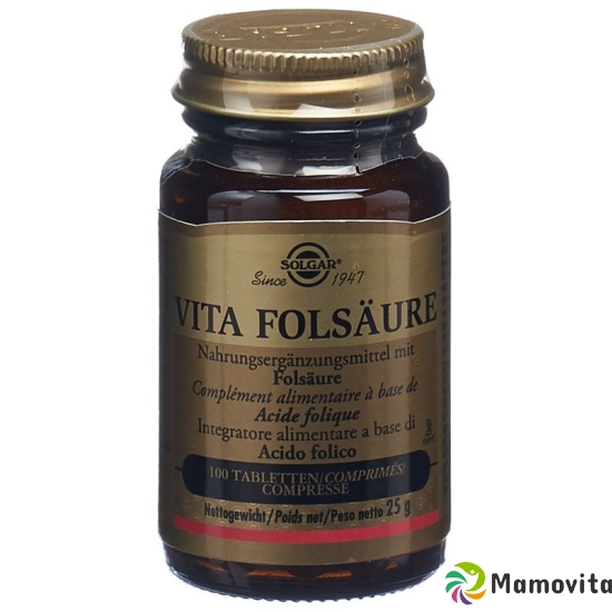 Solgar Vita Folsäure Tabletten 100 Stück buy online