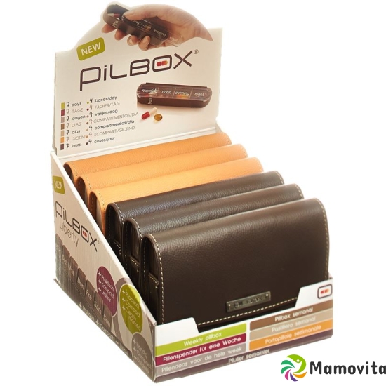 Pilbox LIBERTY display assorted 6 pcs 3x + 3x camel chocolate German / French buy online