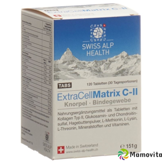 Extra Cell Matrix C-II TABS for joints 120 pcs buy online