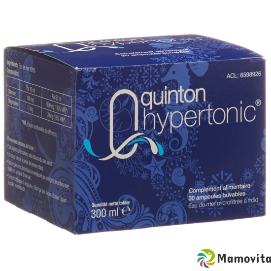 Quinton Hypertonic 21g / l 30 pcs Trinkamp buy online