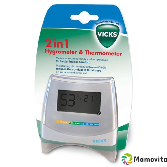 Vicks 2in1 hygrometer & thermometer V70EMEA buy online