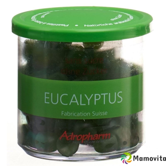 soothing Adropharm eucalyptus without sugar lozenges 140 g buy online