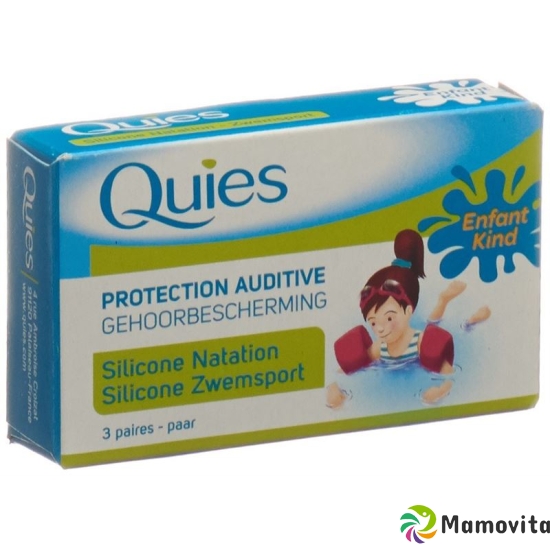 Quies water silicone ear protection Children 3 pairs buy online