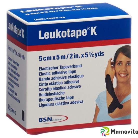 Leukotape K paving binder 5mx5cm black buy online