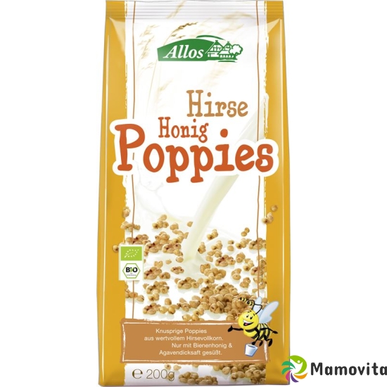 Allos Poppies Hirse-Honig Beutel 200g buy online