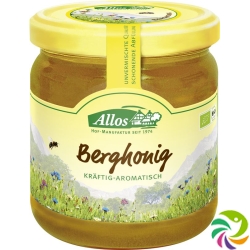 Allos Honig Berg Glas 500g