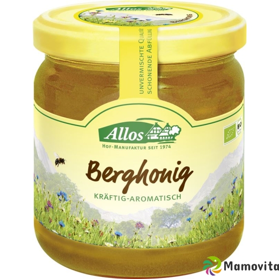 Allos Honig Berg Glas 500g buy online