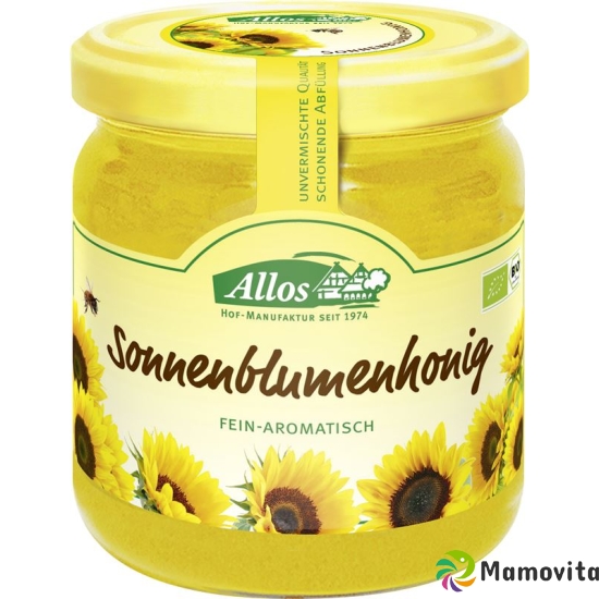 Allos Honig Sonnenblumen Glas 500g buy online