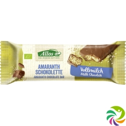 Allos Schokolette Amaranth Vollmilch 25g