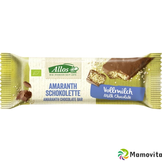 Allos Schokolette Amaranth Vollmilch 25g buy online