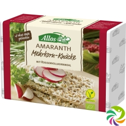 Allos Knaeckebrot Amaranth-Multigrain 250g