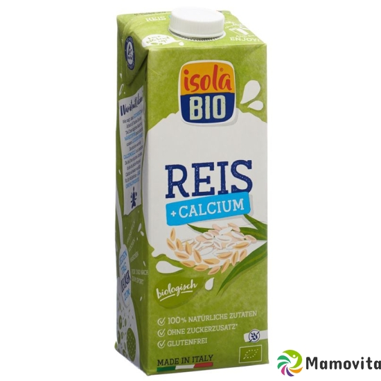 Isola Bio rice drink with calcium tetra 1 lt buy online