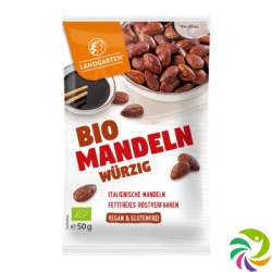 Landgarten Mandeln In Tamari-Sauce Bio Beutel 50g