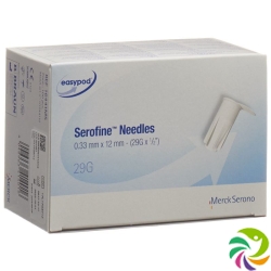 Serofine Ndeedles 0.33x12mm Steril 100 Stück