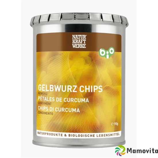 Naturkraftwerke Gelbwurz Chips Bio/kba 90g buy online