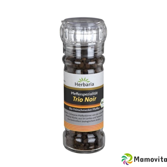 Herbaria Trio Noir Pfeffermischung Mühle Glas 50 buy online