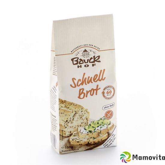 Bauckhof Brotbackmisch Schnell Glutenf 500g buy online