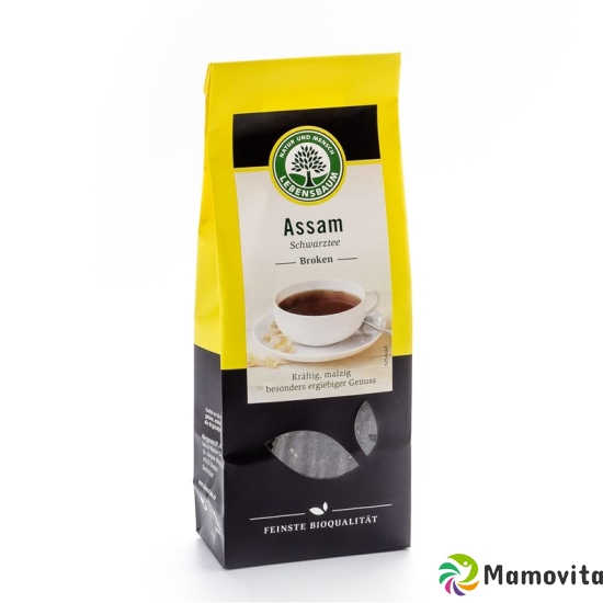 Lebensbaum Schwarztee Assam Broken Beutel 100g buy online