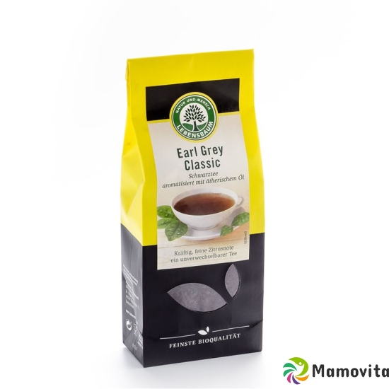 Lebensbaum Schwarztee Earl Grey Kräftig Beutel 100g buy online