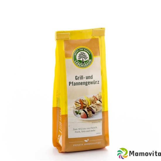 Lebensbaum Grill- und Pfannengewürz Beutel 50g buy online