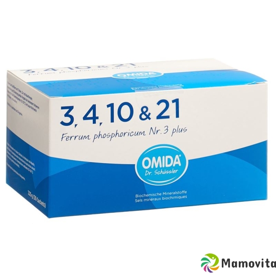 Omida Schüssler Nr3 Iron phosphate plus Plv Btl 30 pcs buy online