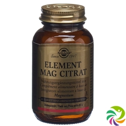 Solgar Element Mag Citrat Tabletten 60 Stück