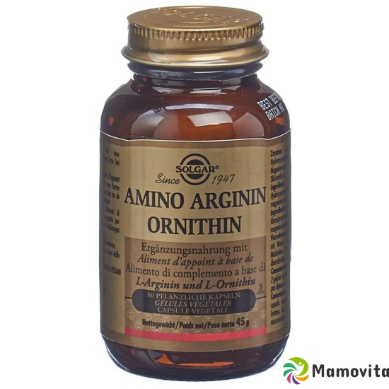 Solgar Amino Arginin Ornithin Kapseln 50 Stück buy online