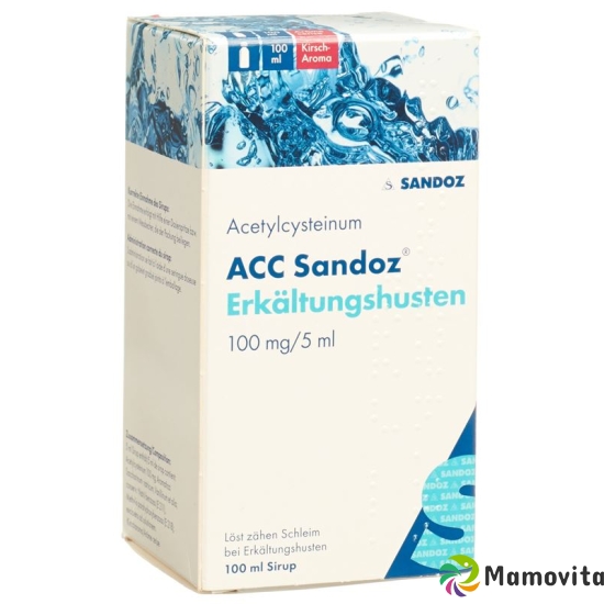 ACC Sandoz Cherry aroma Syrup 100 mg / 5 ml 100 ml buy online