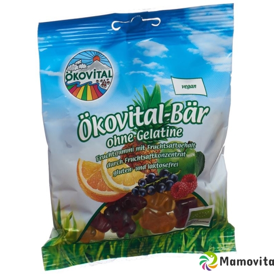 Ökovital gummy bears without gelatine 100 g buy online