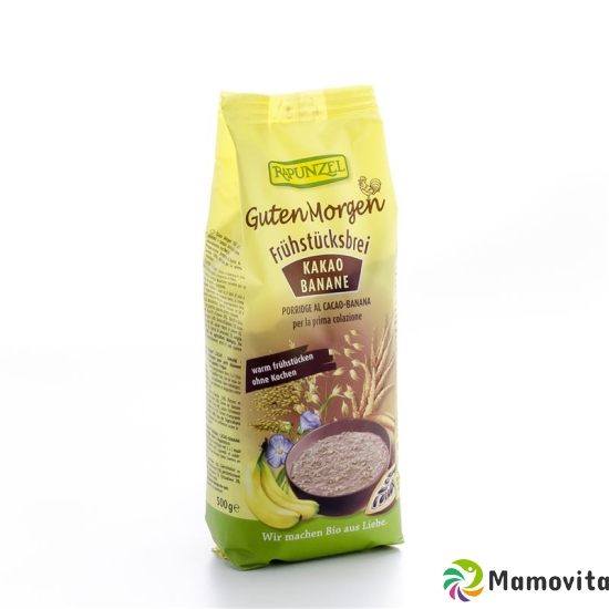 Rapunzel breakfast porridge cocoa banana 500 g buy online