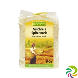 Rapunzel Milchreis Rundkorn Weiss 500g