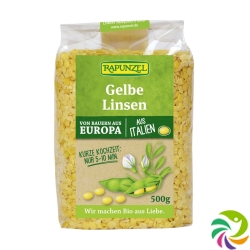 Rapunzel Linsen Gelb 500g