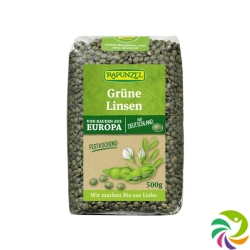 Rapunzel Linsen Grün 500g