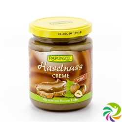 Rapunzel hazelnut cream 250g glass