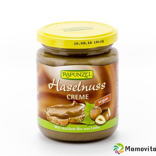 Rapunzel hazelnut cream 250g glass buy online