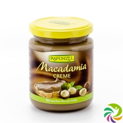 Rapunzel Cream Macadamia glass 250 g