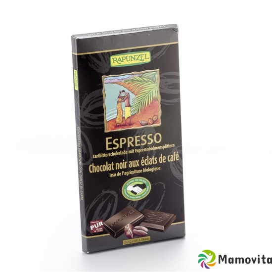 Rapunzel Schokolade Espresso Zartbitter 55% 80g buy online