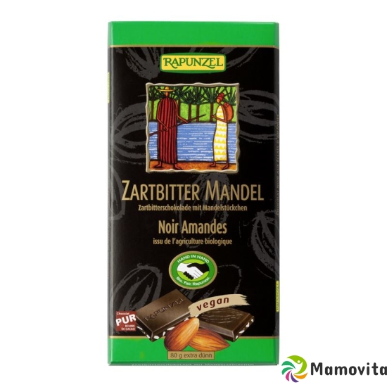 Rapunzel Schokolade Mandeln Zartbitter 55% 80g buy online