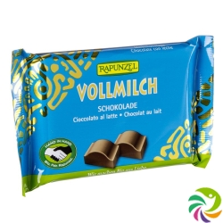 Rapunzel Schokolade Cristal Vollmilch 100g