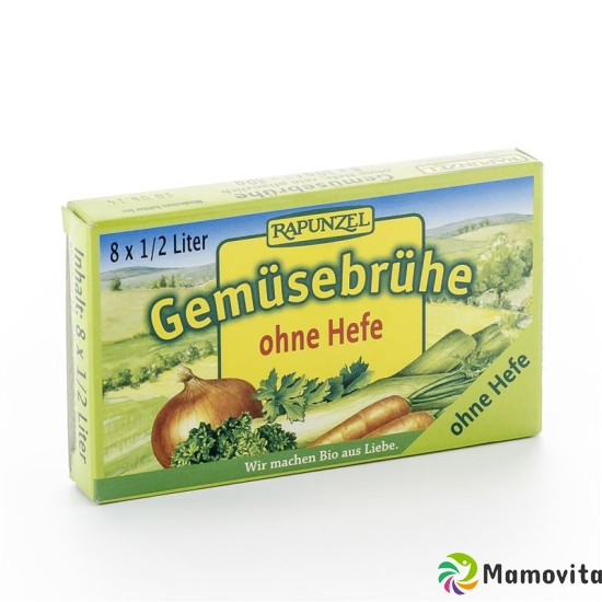 Rapunzel Gemüsebrühwürfel ohne Hefe 80g buy online