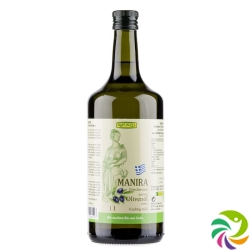 Rapunzel Olivenöl Nativ Extra Manira Flasche 1L