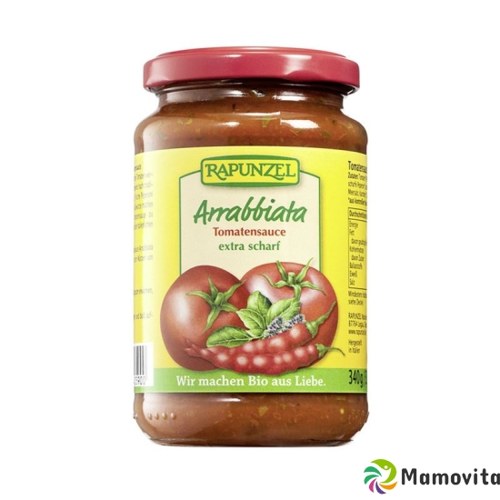 Rapunzel Sauce Tomaten Arrabbiata Glas 340g buy online