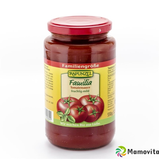 Rapunzel Sauce Tomaten Familia Glas 550g buy online