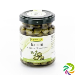 Rapunzel Kapern In Olivenöl Glas 120g