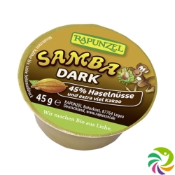 Rapunzel Samba hazelnut spread dark 45 g