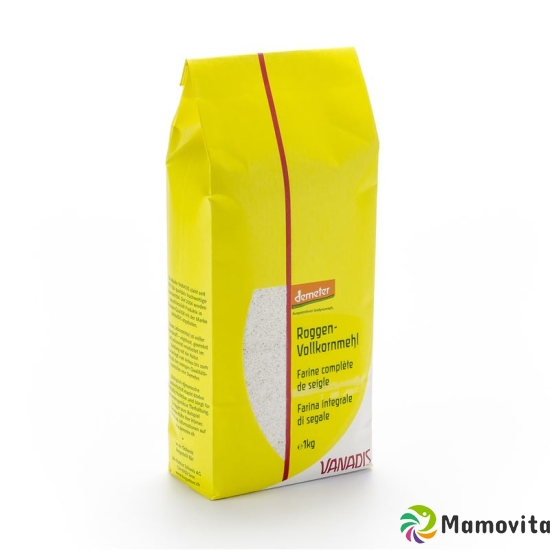 Vanadis Mehl Roggen Vollkorn 1kg buy online