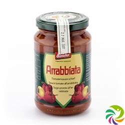 Vanadis Sauce Tomaten Arrabbiata Glas 340g