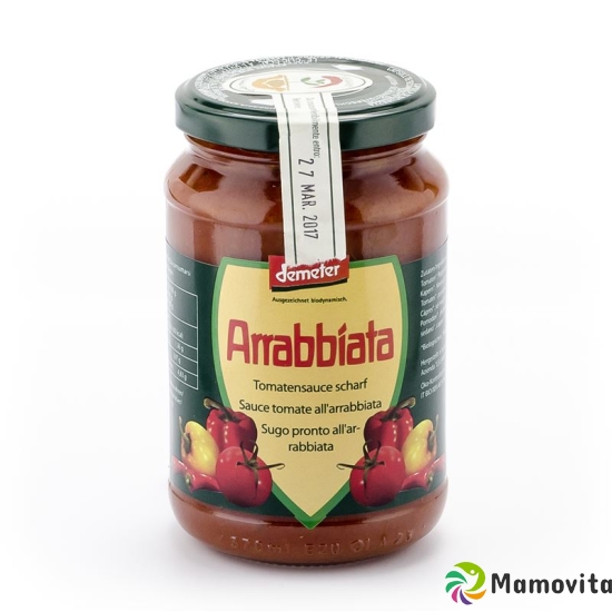 Vanadis Sauce Tomaten Arrabbiata Glas 340g buy online